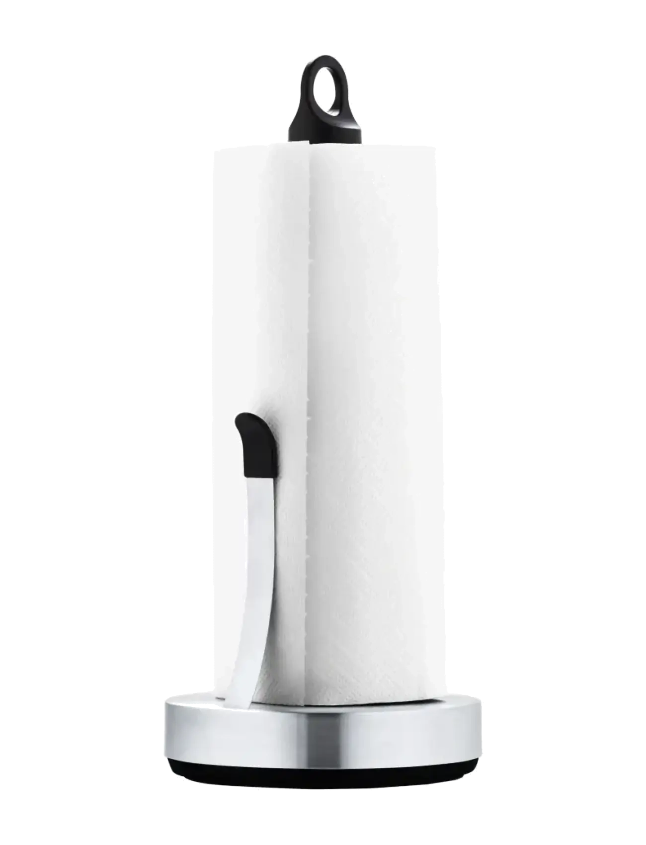 Blomus - Paper Towel Holder - 34 cm, Ø 15 cm - LOOP - Stainless Steel - køkkenrulleholdere - stainless steel - 1