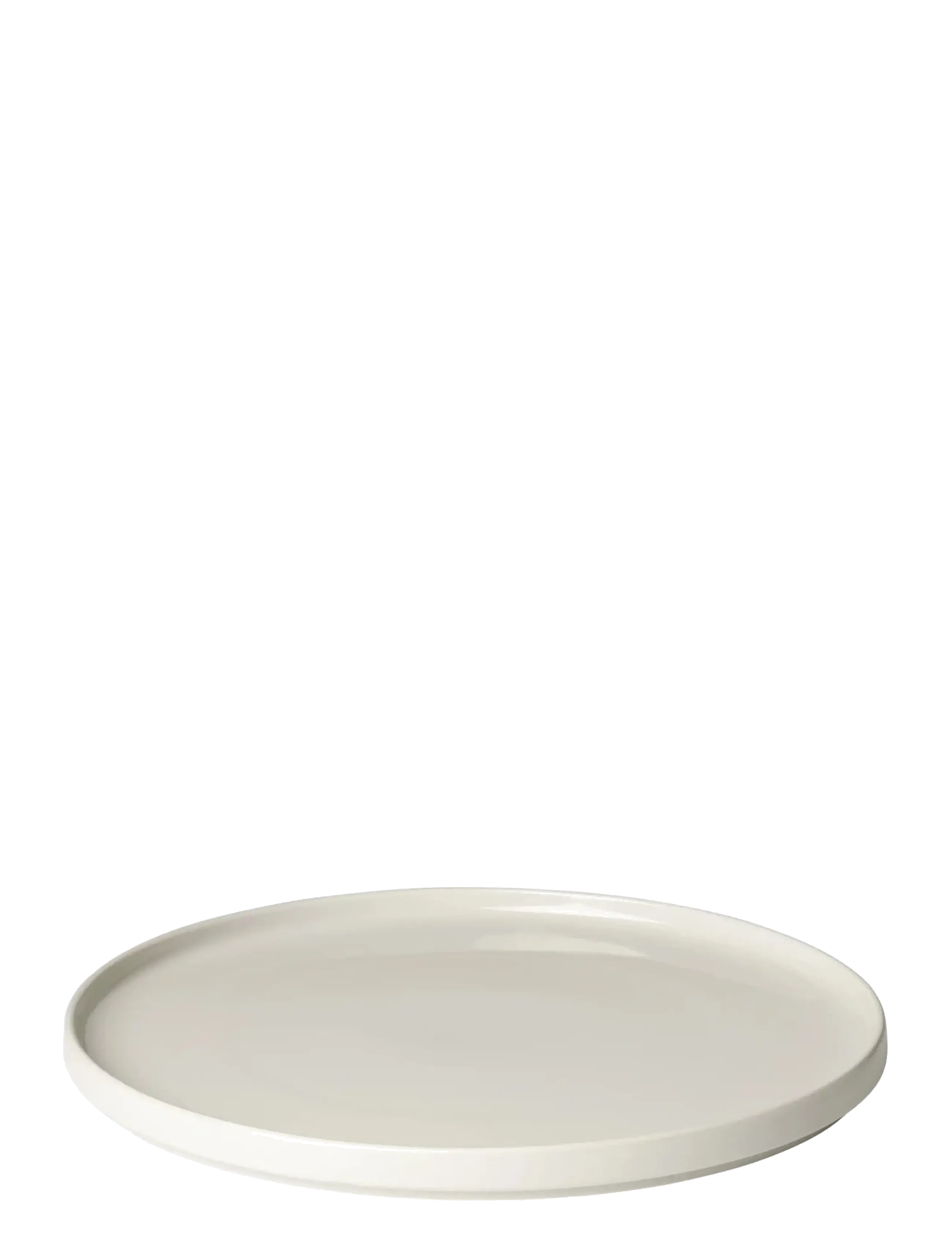 Blomus Serving Plate Ø 32 Cm Pilar Moonbeam, Dinner Plade, Creme, Str: Ø 32CM