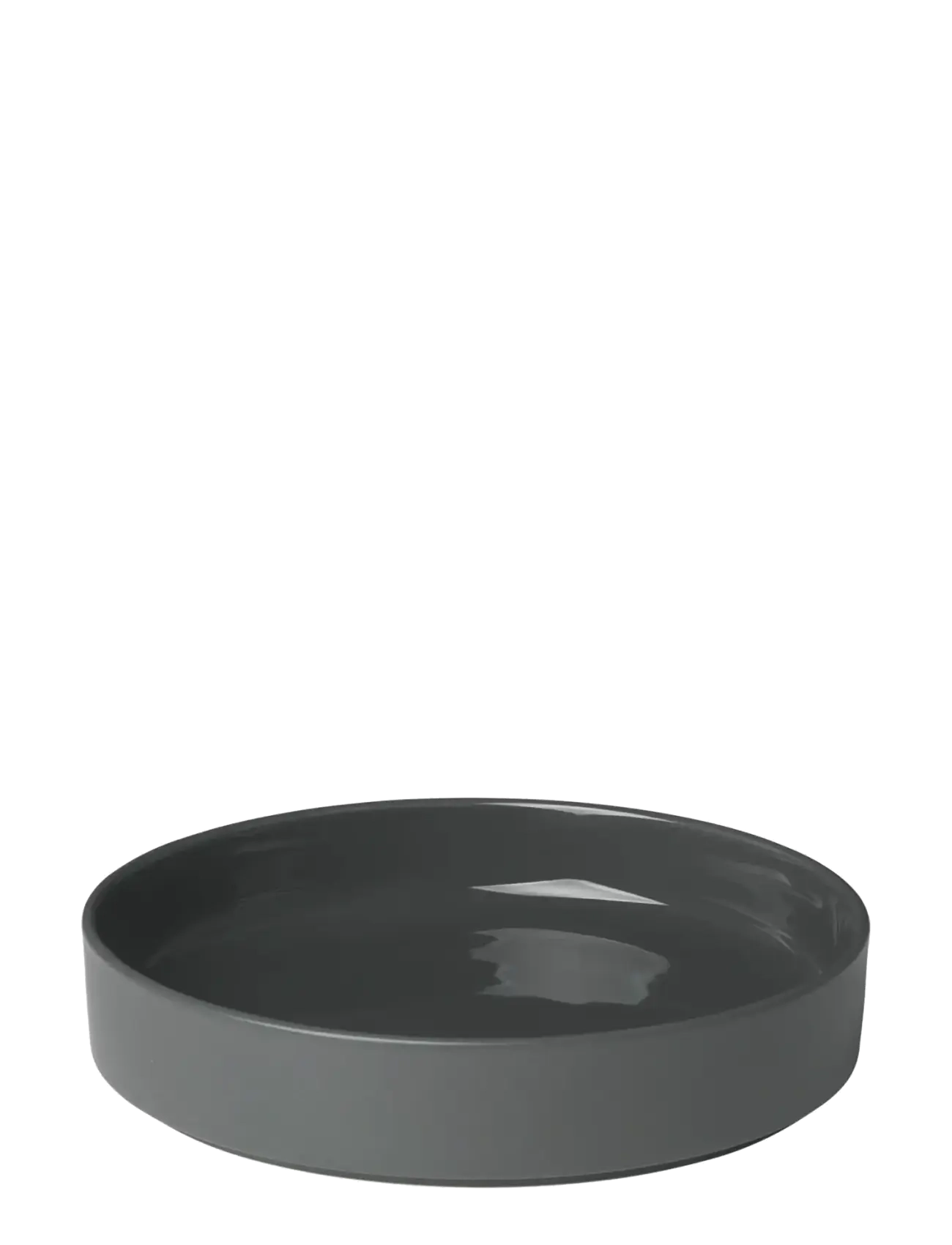 Blomus Deep Plate Ø 20 Cm Pilar Agave Green, Deep Plade, Grøn, Str: Ø 20CM