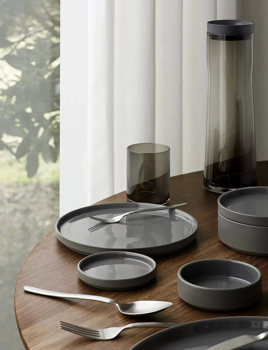 Blomus - Dessert Plate - Ø 20 cm - PILAR - Mirage Gray - frühstücksteller - mirage gray - 3