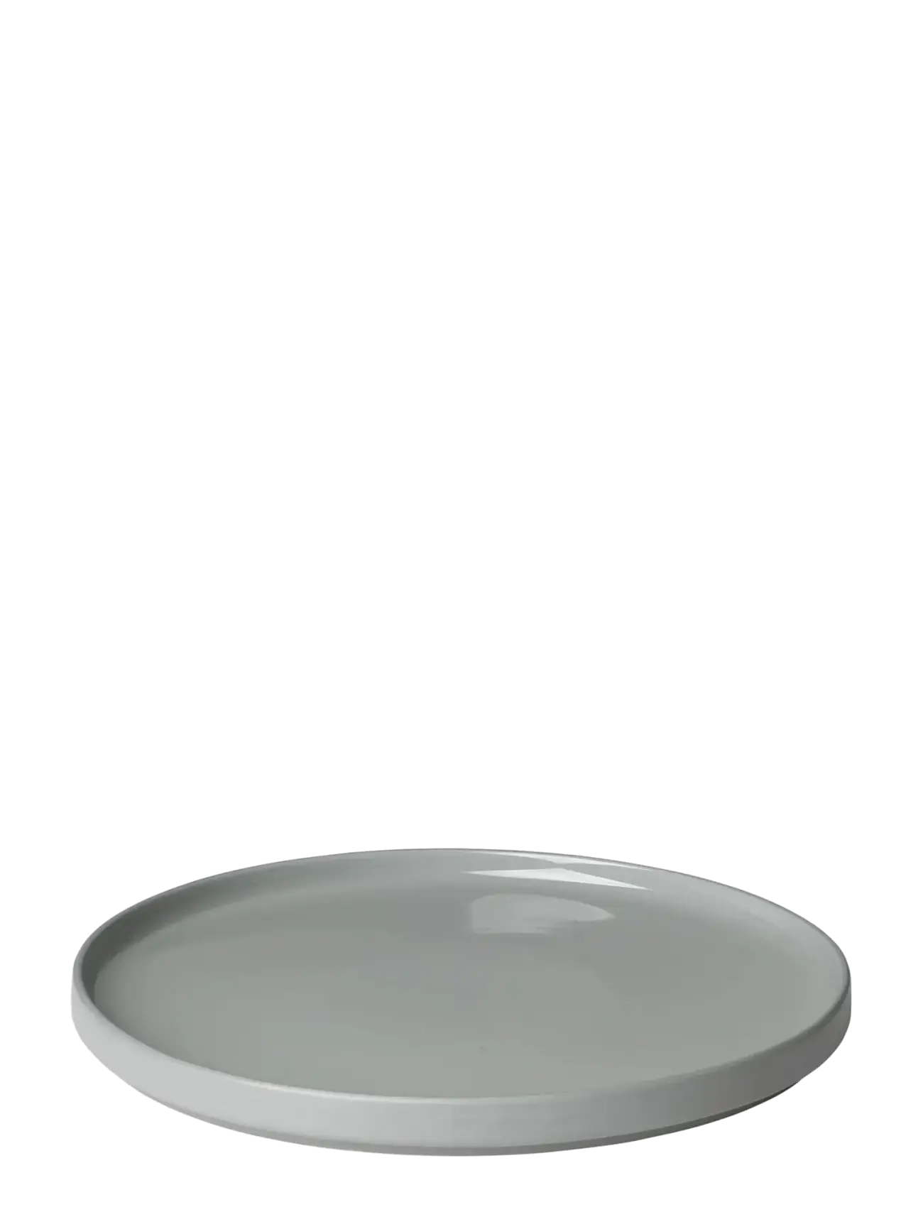 Blomus Dinner Plate Ø 27 Cm Pilar Mirage Gray, Dinner Plade, Grå, Str: Ø 27CM