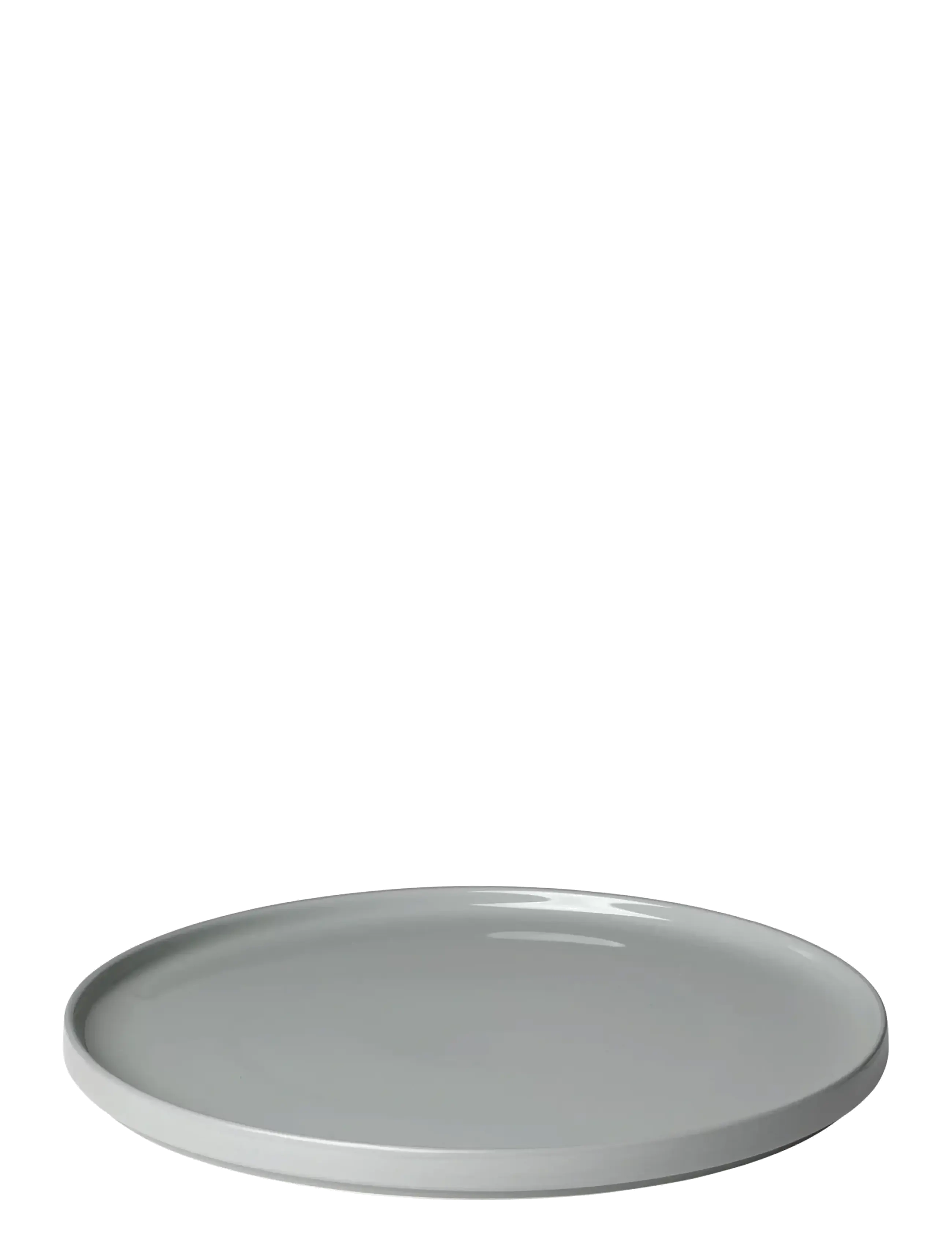 Blomus Serving Plate Ø 32 Cm Pilar Mirage Gray, Dinner Plade, Grå, Str: Ø 32CM