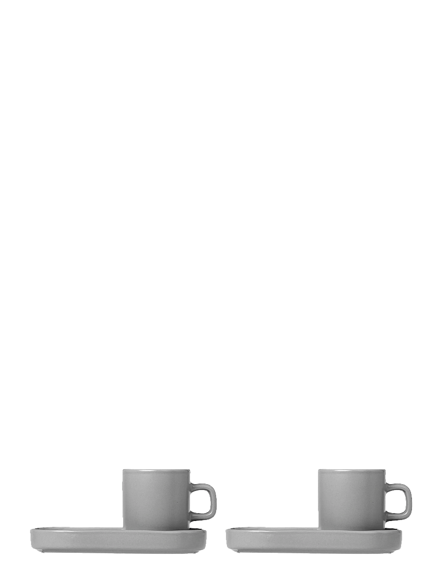 Blomus - Set of 2 Espresso Cups - PILAR - espressotassen - mirage gray - 1