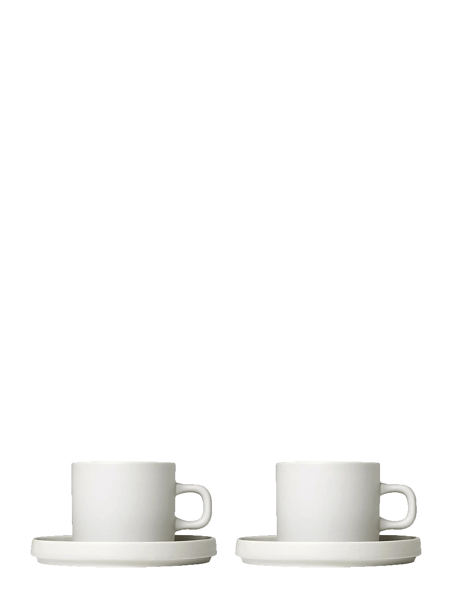 Blomus - Set of 2 Coffee Cups - 0,2 L, Ø 8 cm - PILAR - Moonbeam - kaffetassen - moonbeam - 1