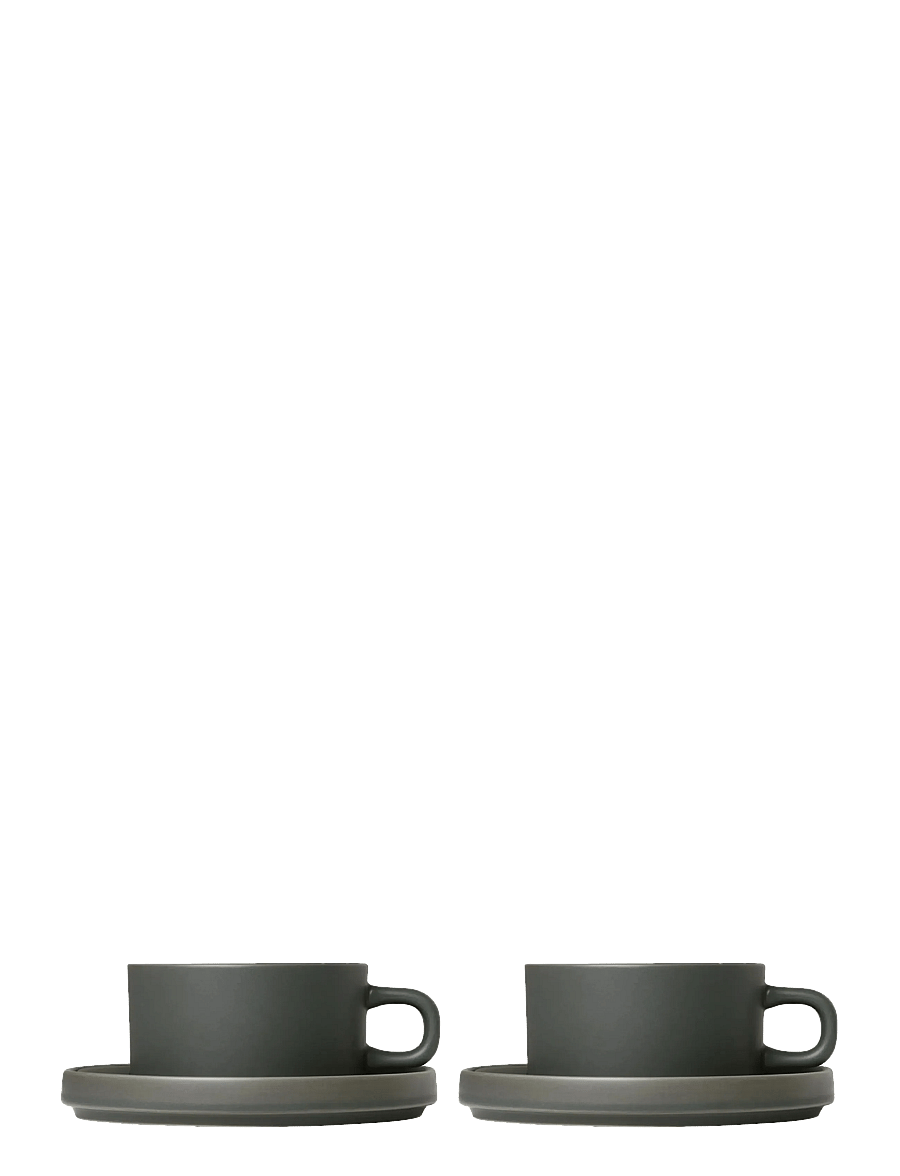Blomus - Set of 2 Tea Cups - PILAR - teetassen - agave green - 1