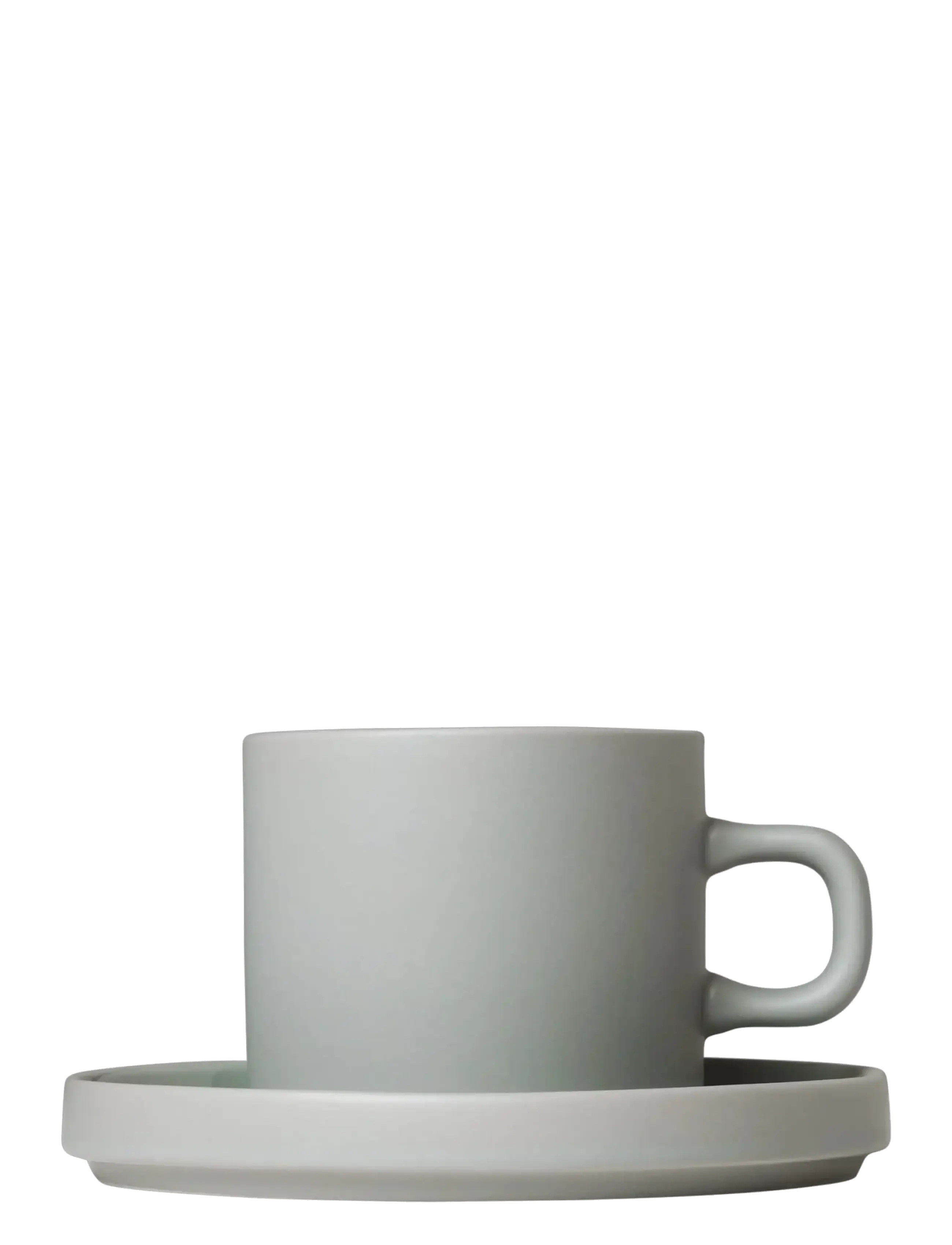 Blomus Set of 2 Coffee Cups - 200 ml, Ø 8 cm - PILAR - Mirage Gray - App deal - MIRAGE GRAY / grey