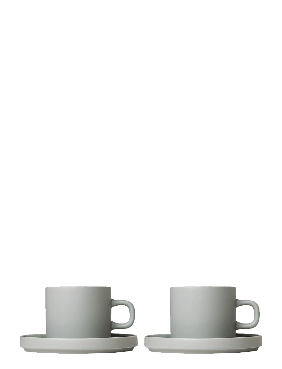 Blomus - Set of 2 Coffee Cups - PILAR - kaffetassen - mirage gray - 1