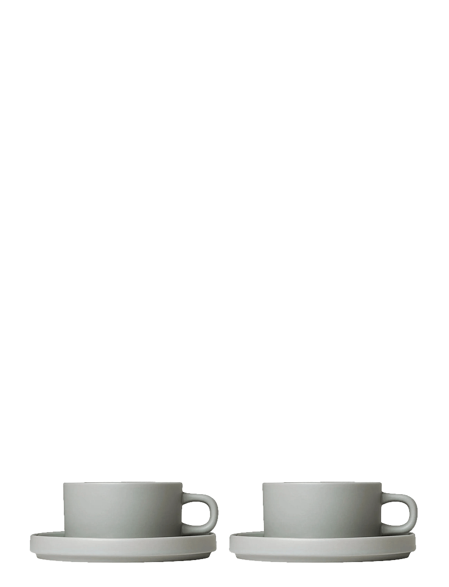 Blomus - Set of 2 Tea Cups - PILAR - teetassen - mirage gray - 1