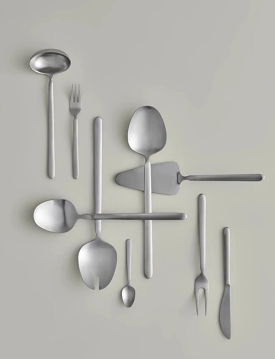 Blomus - Salad Servers - 28 x 6 cm - STELLA - Stainless Steel - salatilusikad - stainless steel - 0