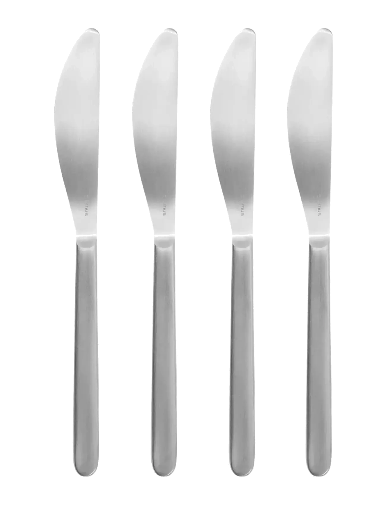 Blomus - Set of 4 Butter Knives - 18,5 x 2 cm - STELLA - Stainless Steel - stainless steel - 1