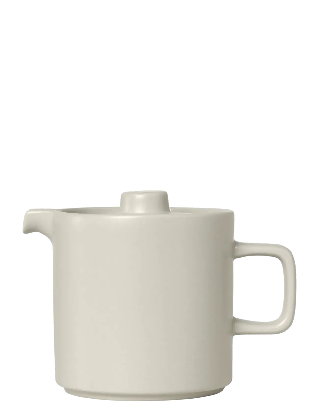 Blomus Teapot - 1000 ml, Ø 12 cm - PILAR - Moonbeam - Serviesgoed - MOONBEAM / white