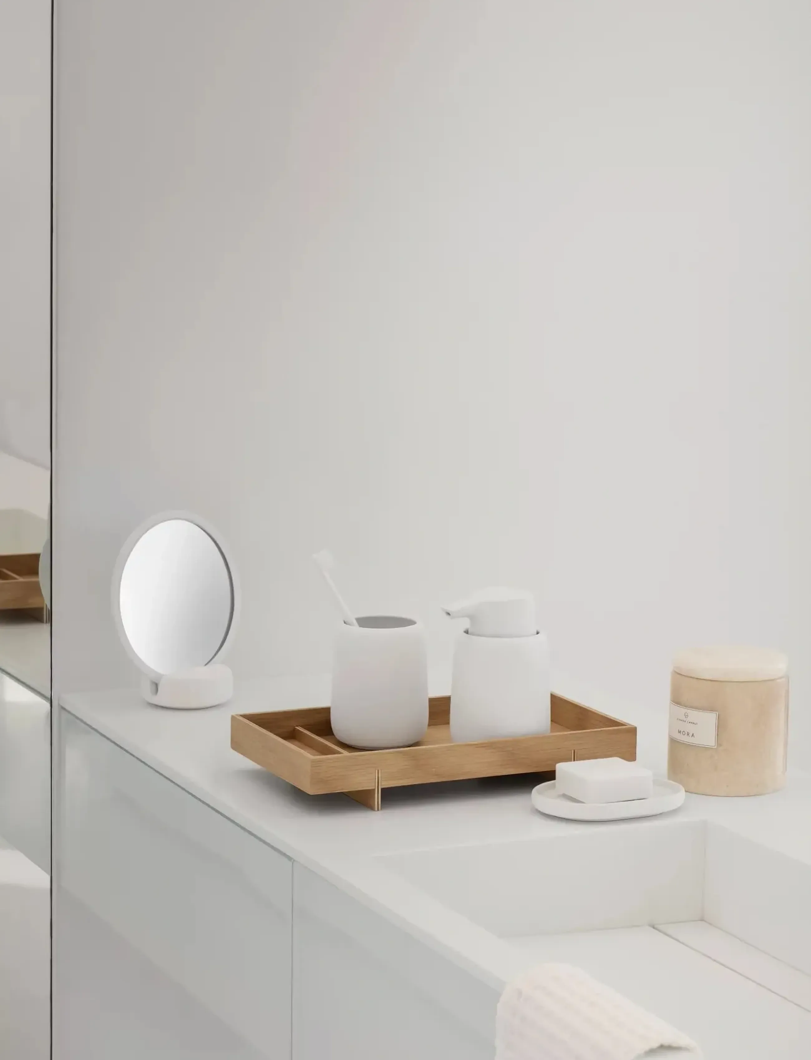 Blomus Tray S 30 X 18 Cm Abento Oak, L 30.2 cm, Dining & Table Accessories - Trays, Homeware