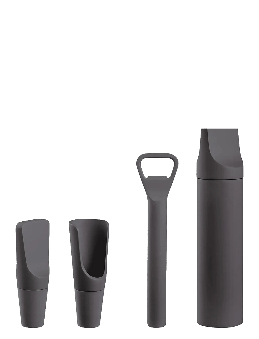Blomus - Set of 4 Wine Accessories - 2,5 x 15 x 20 cm - ILO - Magnet - muud köögiriistad - magnet - 1
