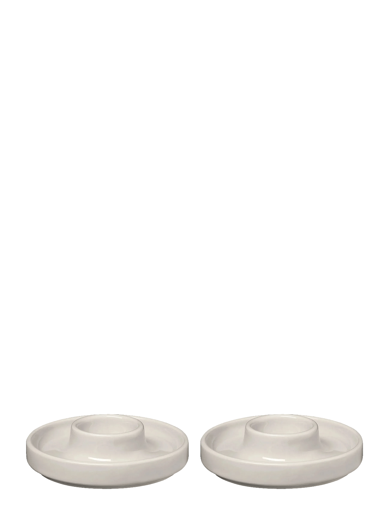 Set of 2 Egg Cups - 2,5 cm, Ø 10,5 cm - PILAR - Moonbeam - MOONBEAM