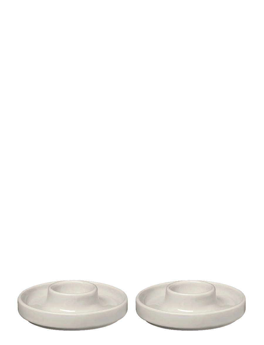 Blomus - Set of 2 Egg Cups - 2,5 cm, Ø 10,5 cm - PILAR - Moonbeam - eierbecher - moonbeam - 0