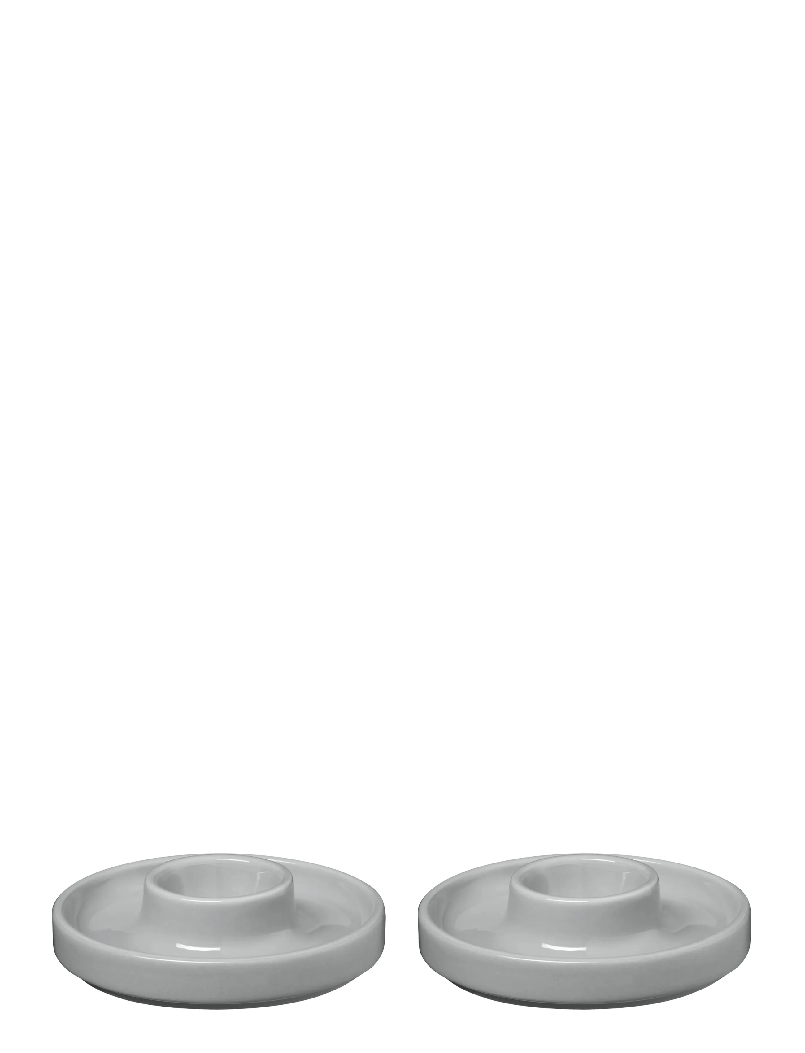 Blomus Set Of 2 Egg Cups - 2,5 cm, Ø 10,5 cm - Pilar - Mirage Gray, Ø 10.4 cm, Grey, Skåle > Æggebægre, Unisex