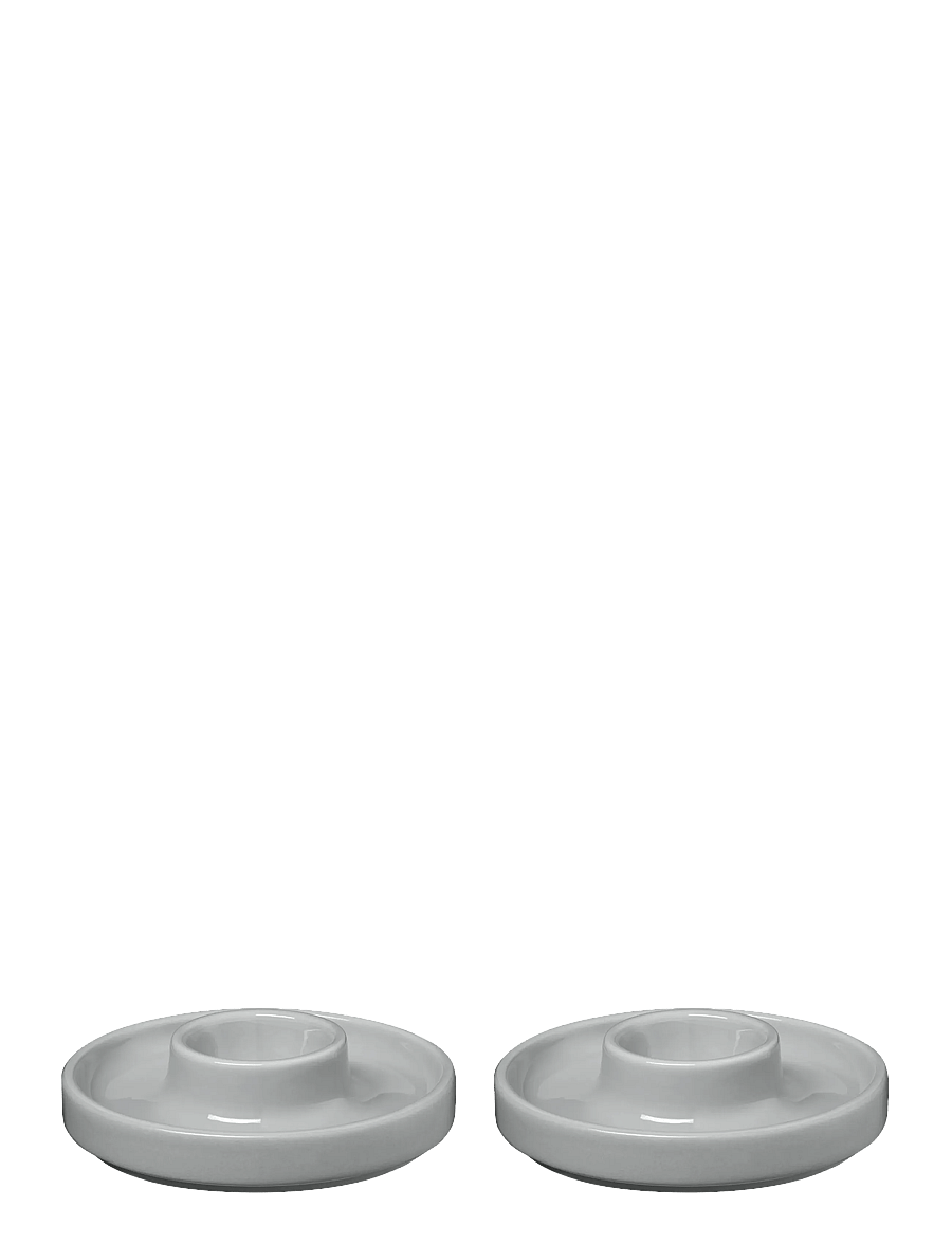 Blomus - Set of 2 Egg Cups - 2,5 cm, Ø 10,5 cm - PILAR - Mirage Gray - munatopsid - mirage gray - 0