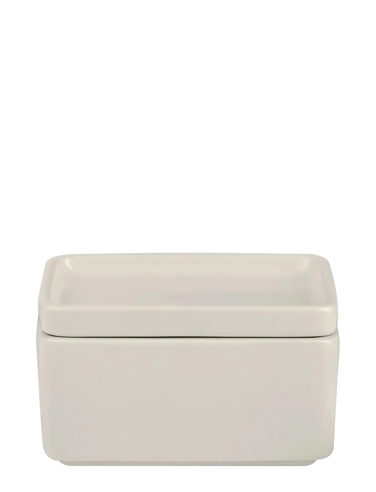 Blomus Butter Dish 12 X 9 Cm Pilar Moonbeam, Butter Kop, Beige, Str: L 11.6CM
