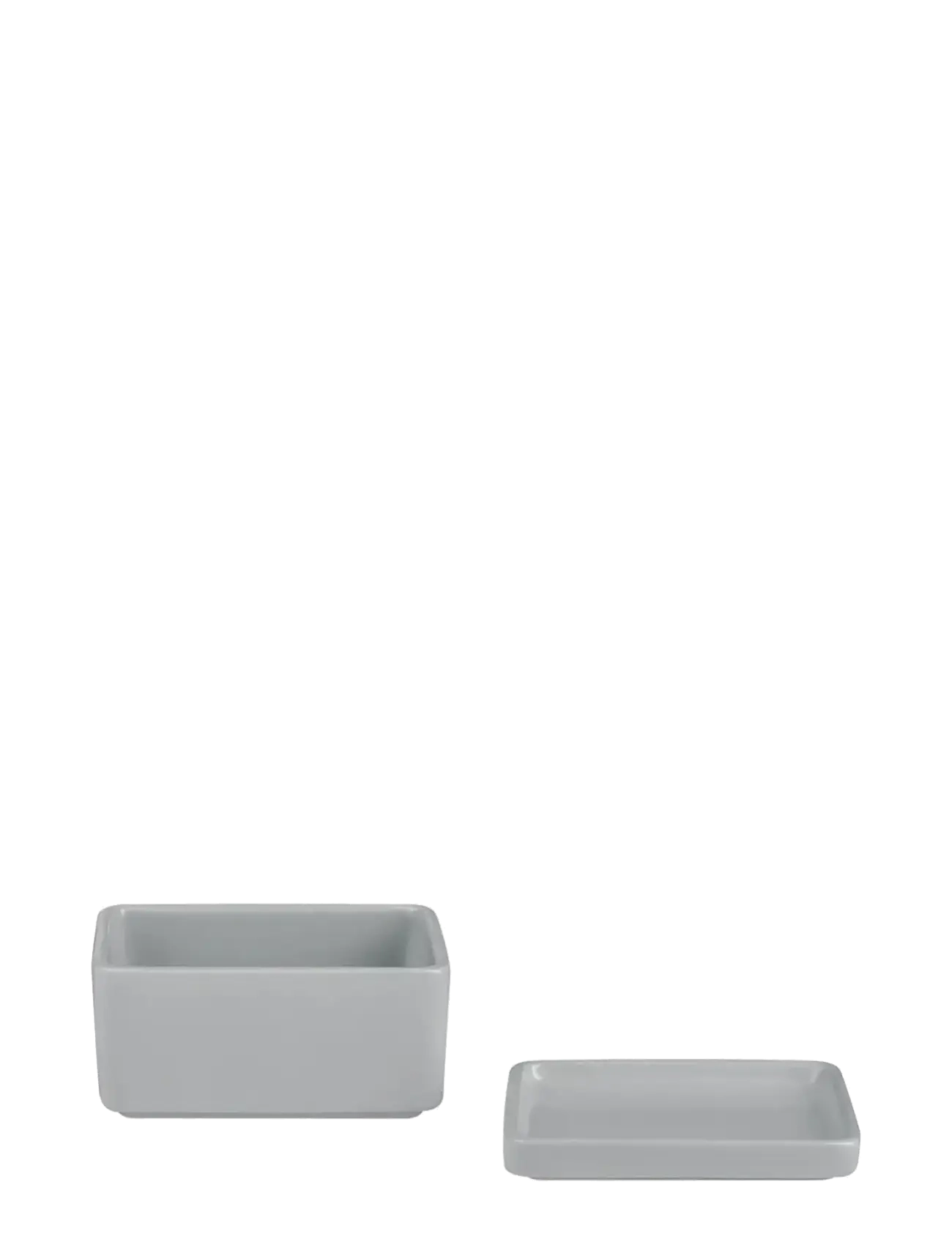 Blomus - Butter Dish - 12 x 9 cm - PILAR - Mirage Grey - smörbyttor - mirage grey - 2