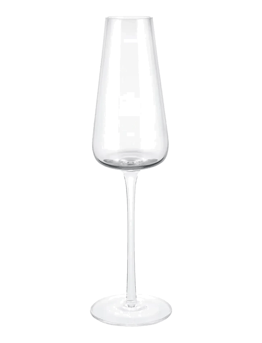 Blomus - Set of 2 Champagne Glasses - 0,2 L - BELO - Clear Glass - sektgläser - clear glass - 1