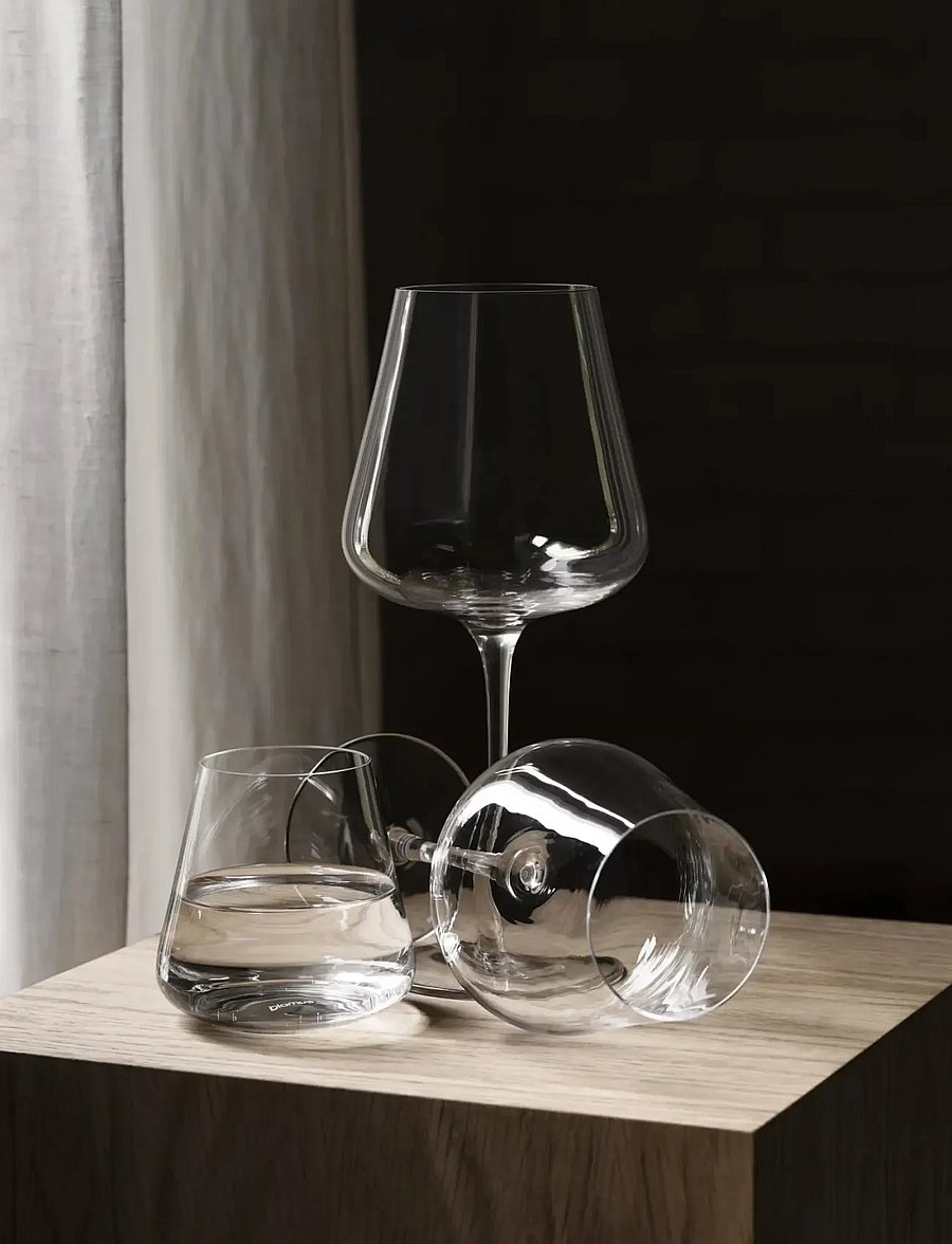 Blomus - Set of 2 White Wine Glasses - 0,4 L - BELO - Clear Glass - valge veini pokaalid - clear glass - 0
