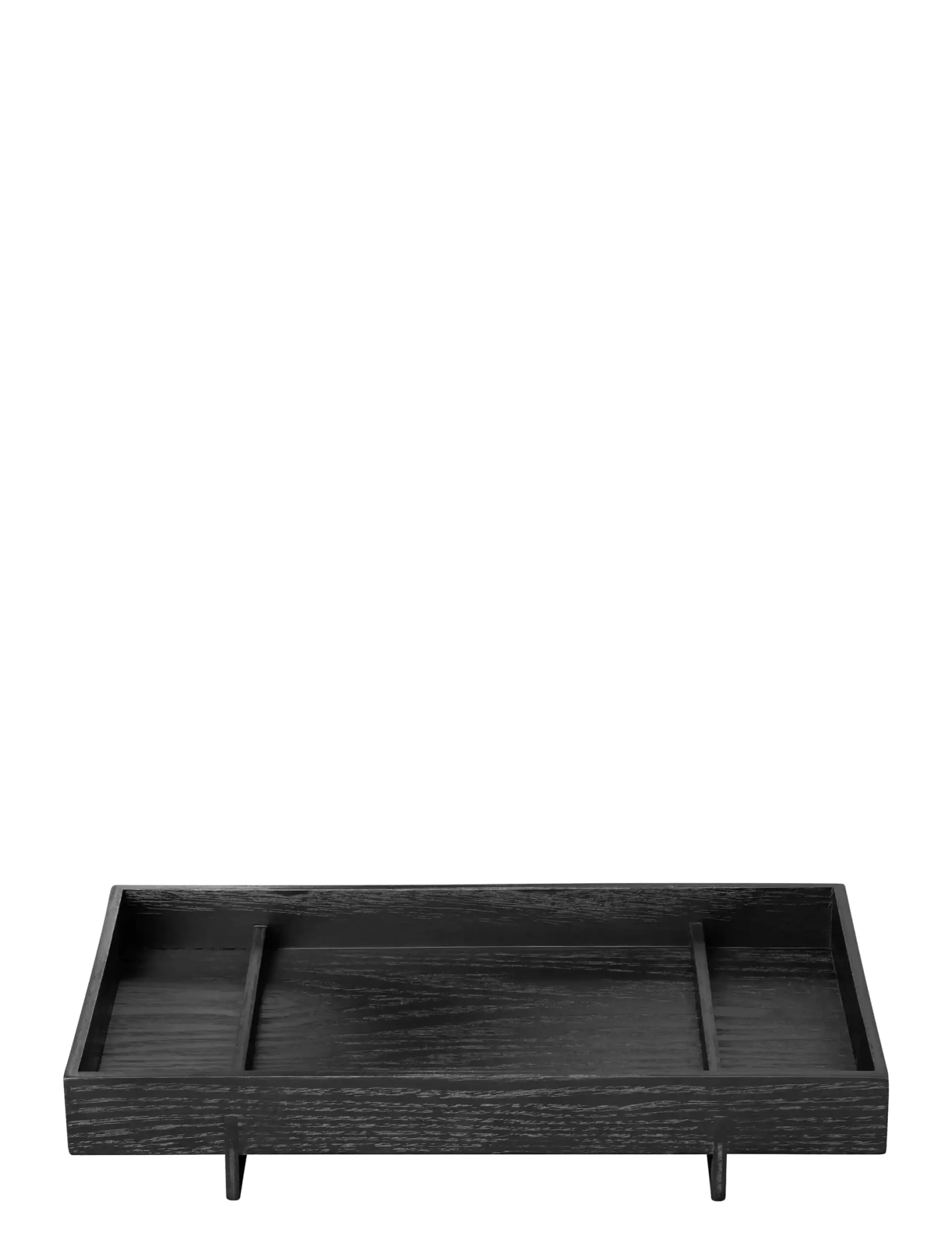 Blomus Tray L - 50 x 30 cm - ABENTO - Black - Serveringsbakker - BLACK / black