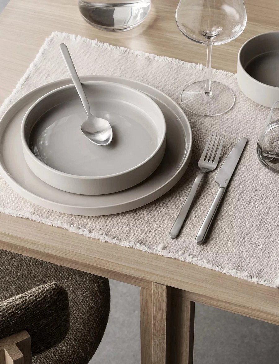 Blomus - Placemat - LINEO - platzdeckchen - moonbeam - 0