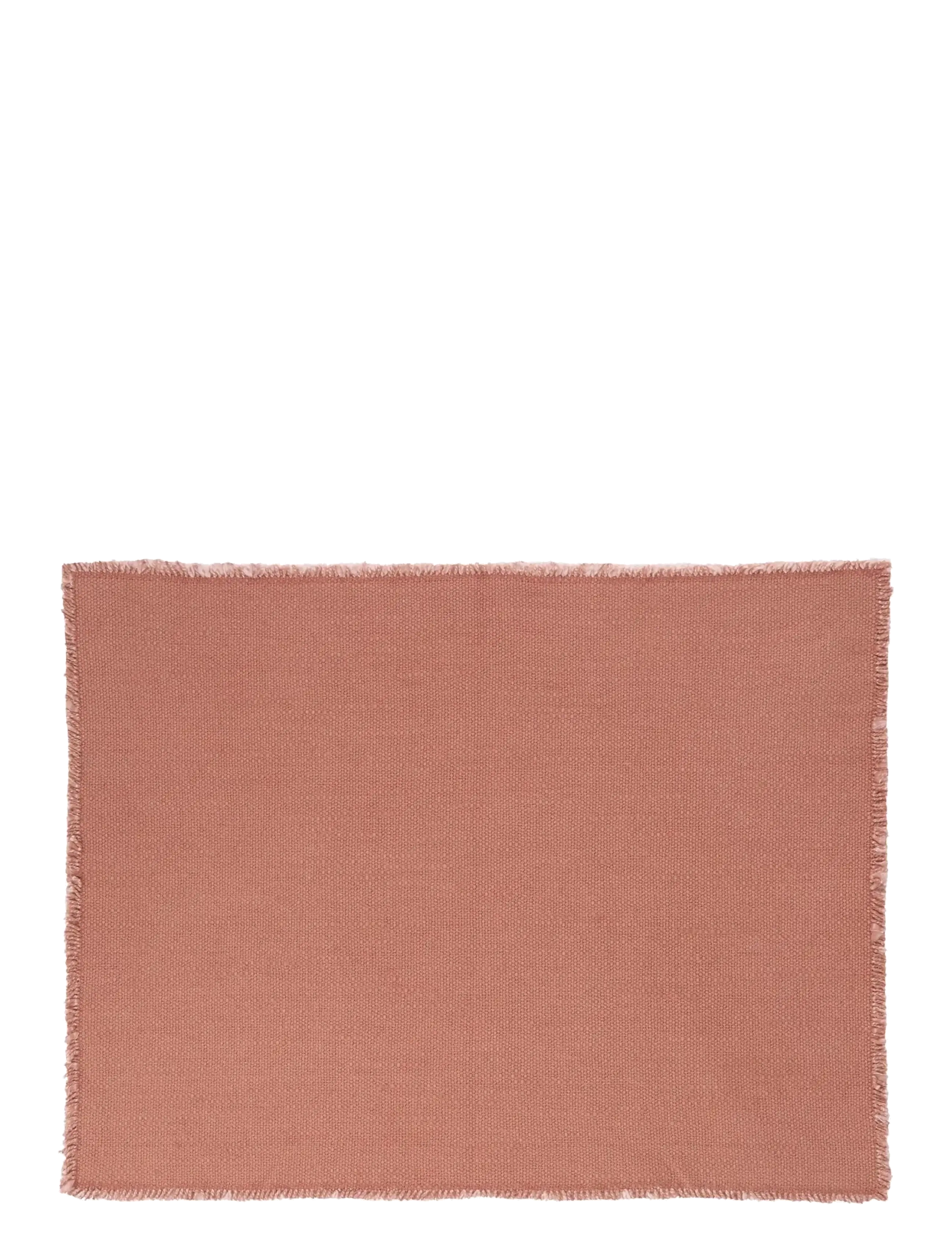 Blomus Placemat - 45 x 35 cm - LINEO - Cedar Wood - Køkkentekstiler - CEDAR WOOD / coral