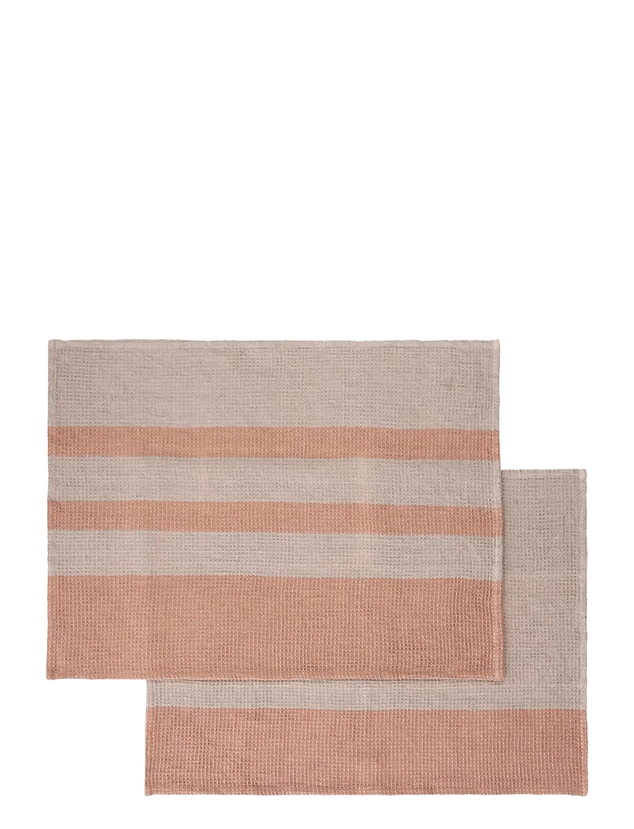 Blomus - Set of 2 Tea Towels - 70 x 50 cm - GANO - Mourning Dove/ Cedar Wood - küchenhandtücher - mourning dove/ cedar wood - 1