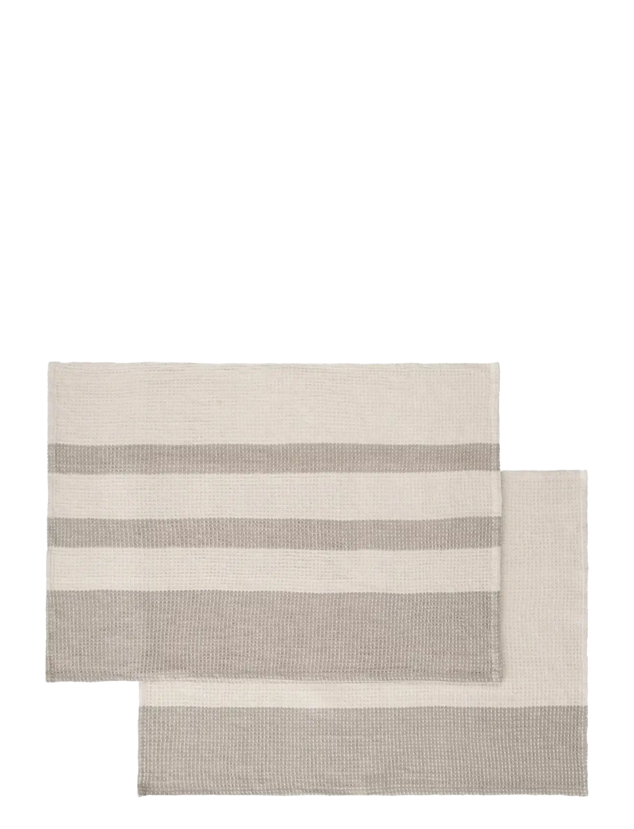 Blomus Set Of 2 Tea Towels 70 X 50 Cm Gano Moonbeam/ Mourning Dove, Kitchen Håndklæde, Beige, Str: 70X 50CM