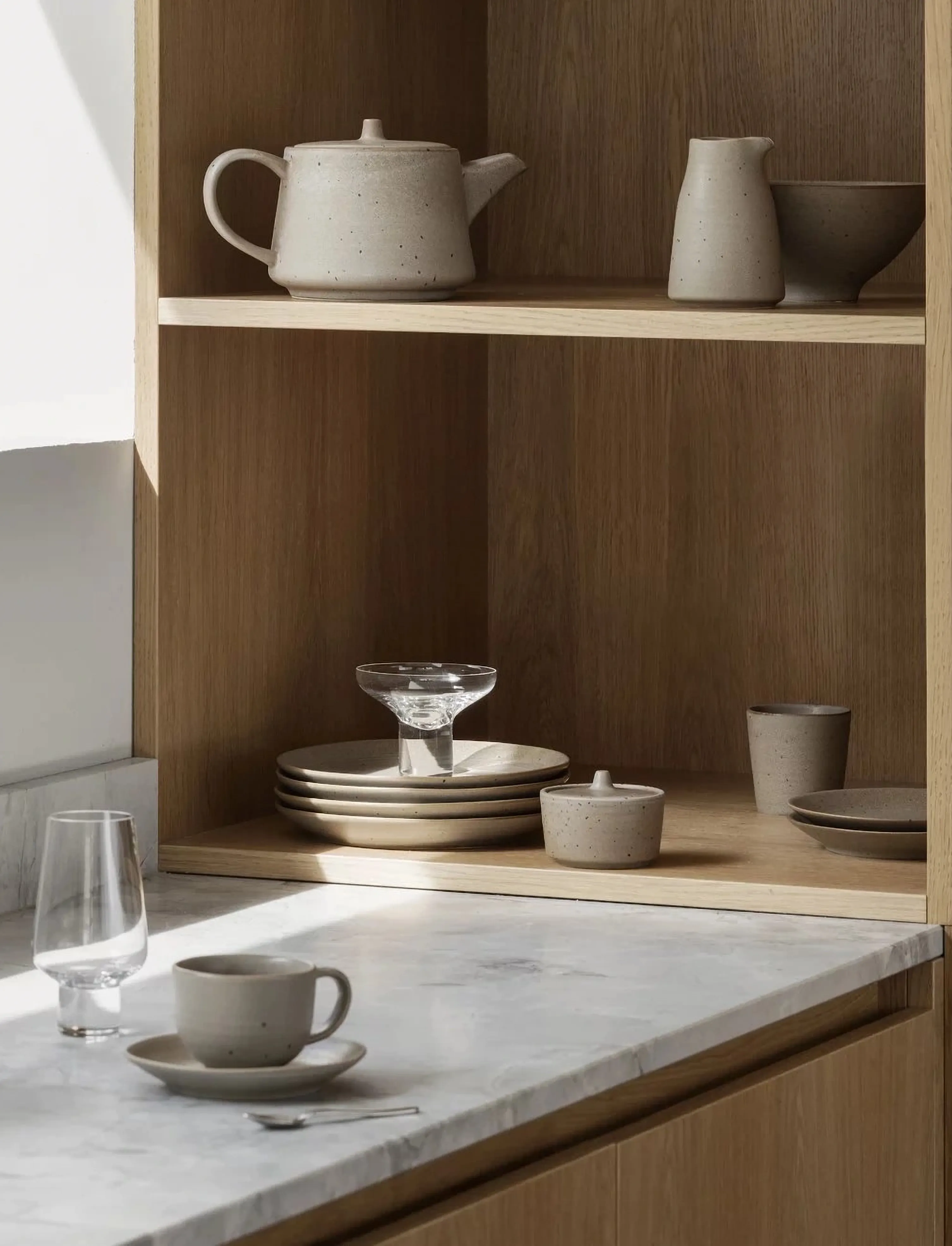 Blomus Sugar Bowl Ø 8,5 Cm Kumi Fungi, 8.6 cm, Kitchen Storage, Beige - Bowls, Homeware