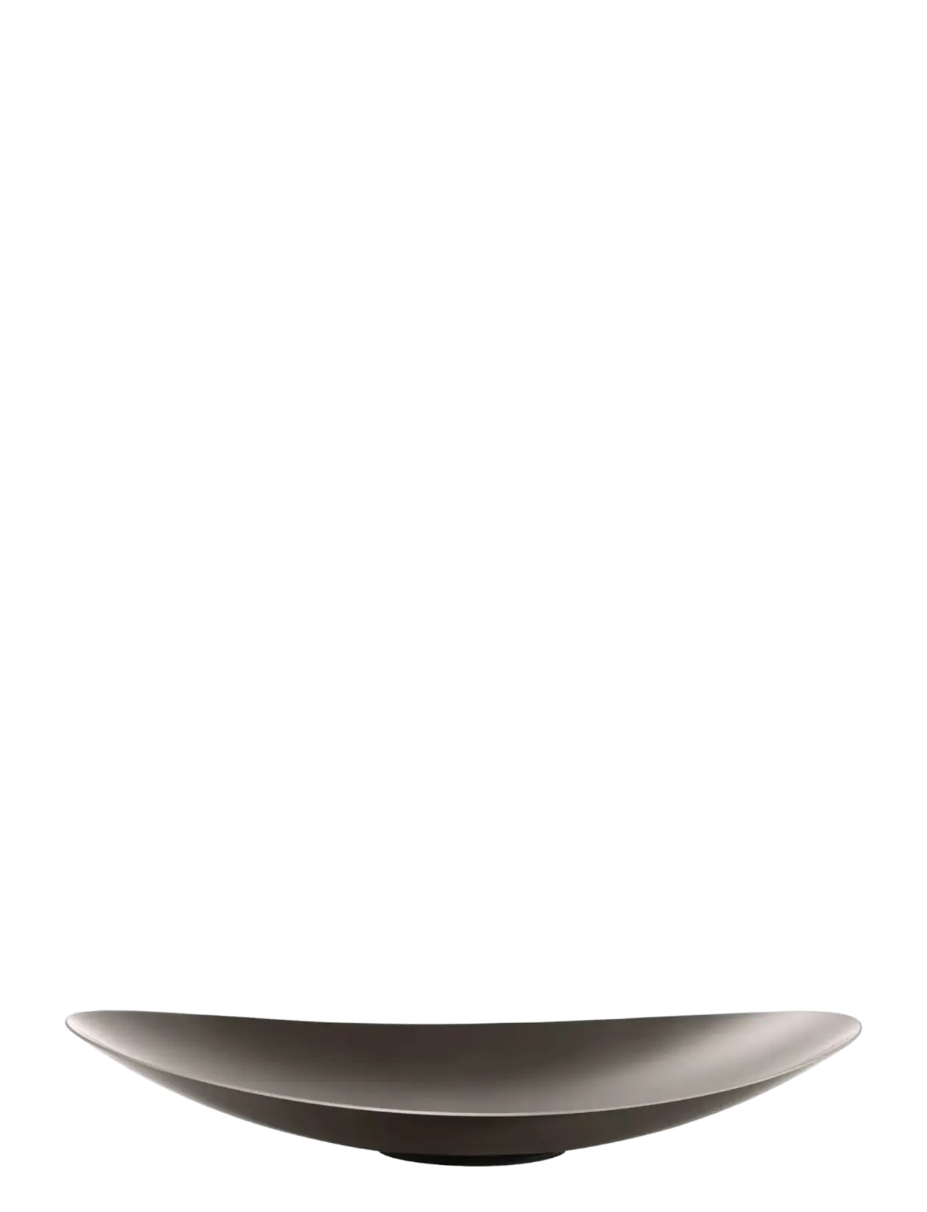 Blomus Bowl 34 X 28,5 Cm Ondea Burned Metal, Metallic Finish, Decorative Platters, Brun, Str: L 29CM