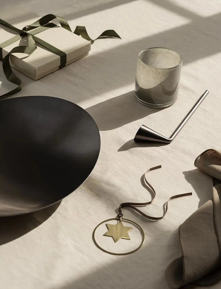 Blomus - Bowl - Ø 25 xm - ONDEA - Burned Metal, metallic finish - puuviljakausid - burned metal, metallic finish - 0