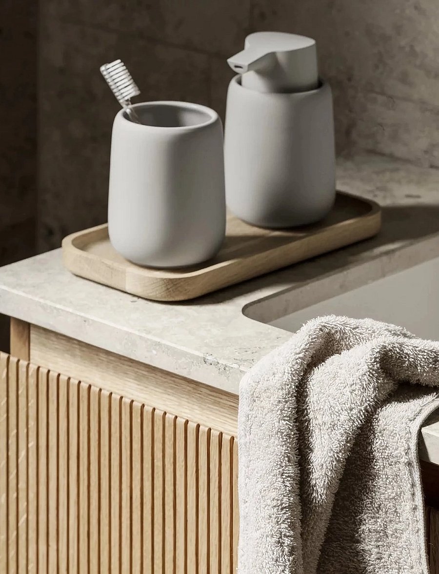 Blomus - Tray S - 25 x 12,5 cm - OKU - Oak - kandikud - oak - 2