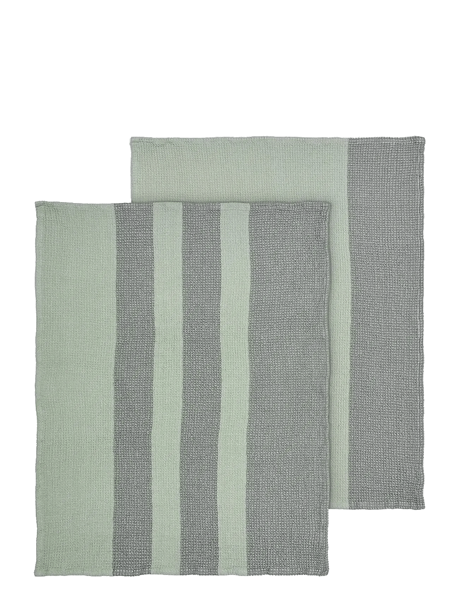 Blomus - Set of 2 Tea Towels - 70 x 50 cm - GANO - Desert Sage - küchenhandtücher - desert sage - 0