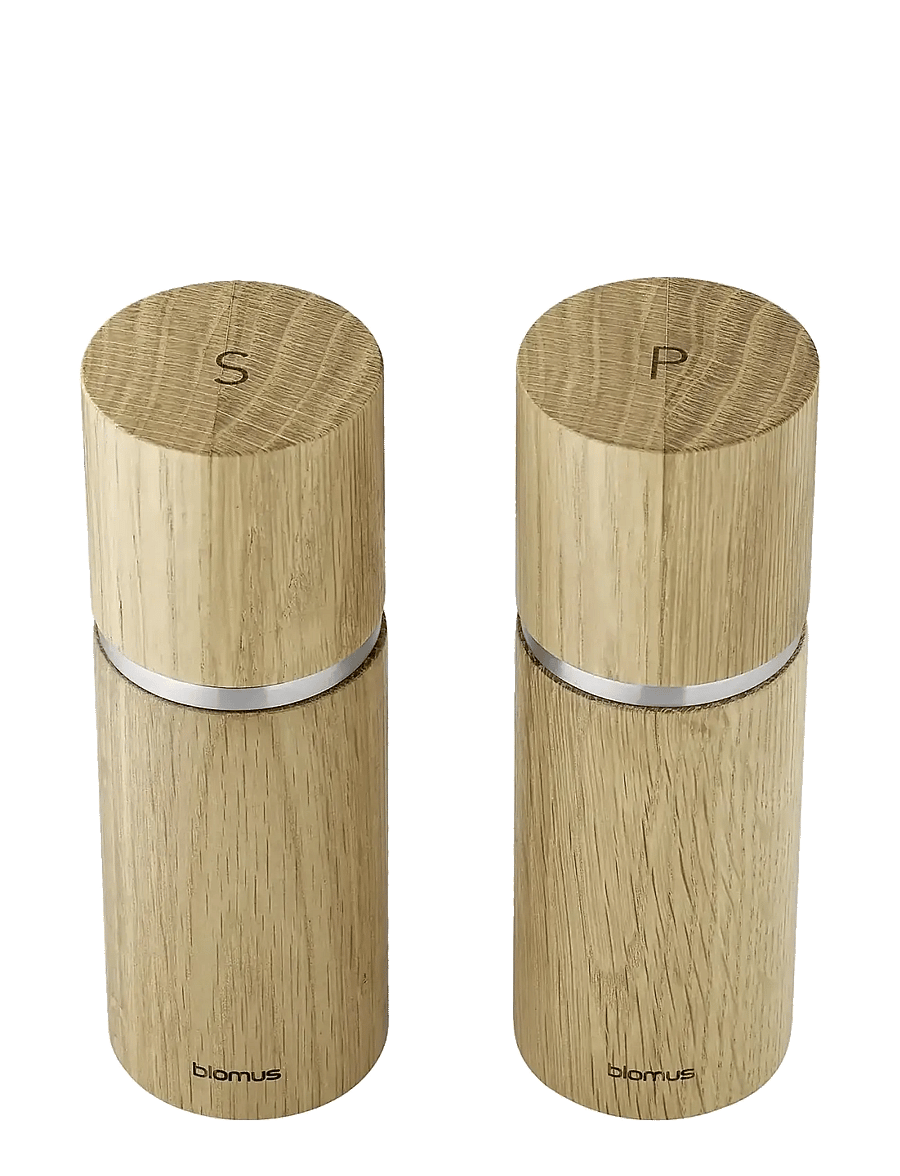 Blomus - Salt & Peppermill - 15 cm, Ø 5,5 cm - PEPE - Oak - salz- & pfefferstreuer - oak - 2
