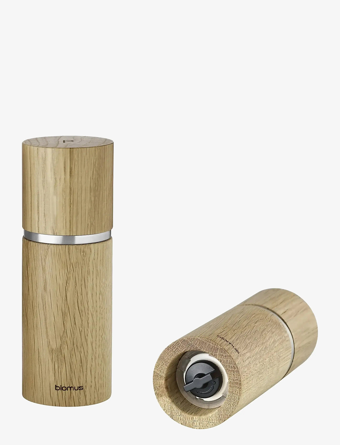 Blomus - Salt & Peppermill - 15 cm, Ø 5,5 cm - PEPE - Oak - salt & pepper grinders - oak - 3