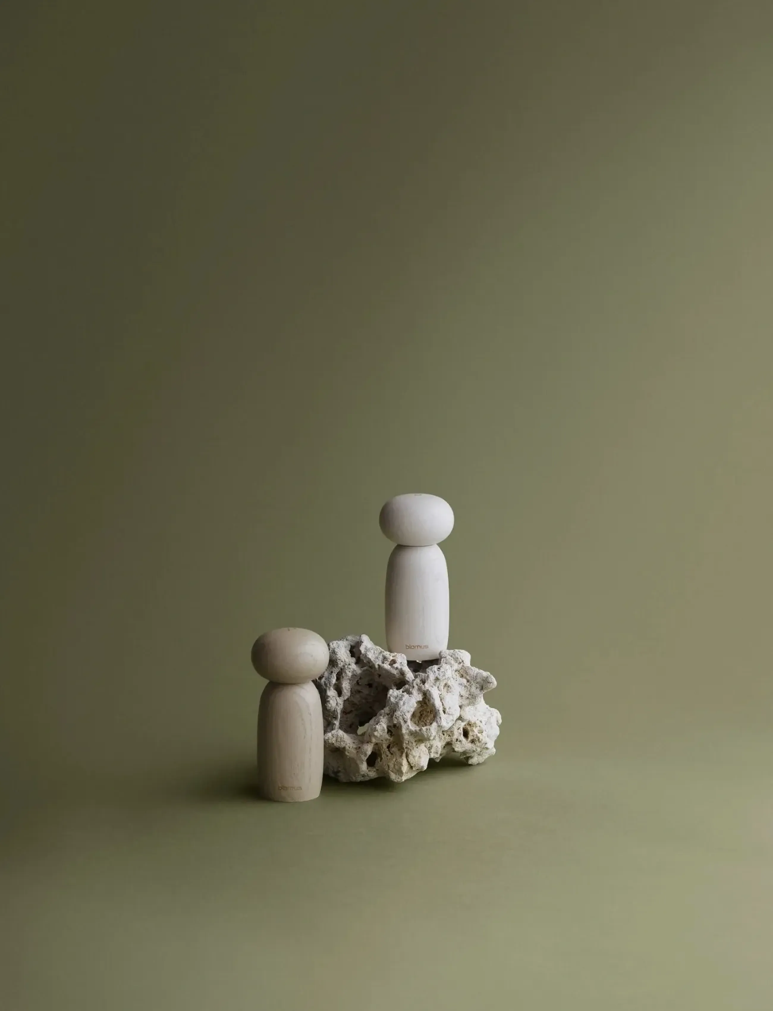 Blomus - Salt & Peppermill - 13 cm, Ø 6 cm - MOLI - Moonbeam/Nomad - zout en peper molens - moonbeam/nomad - 2