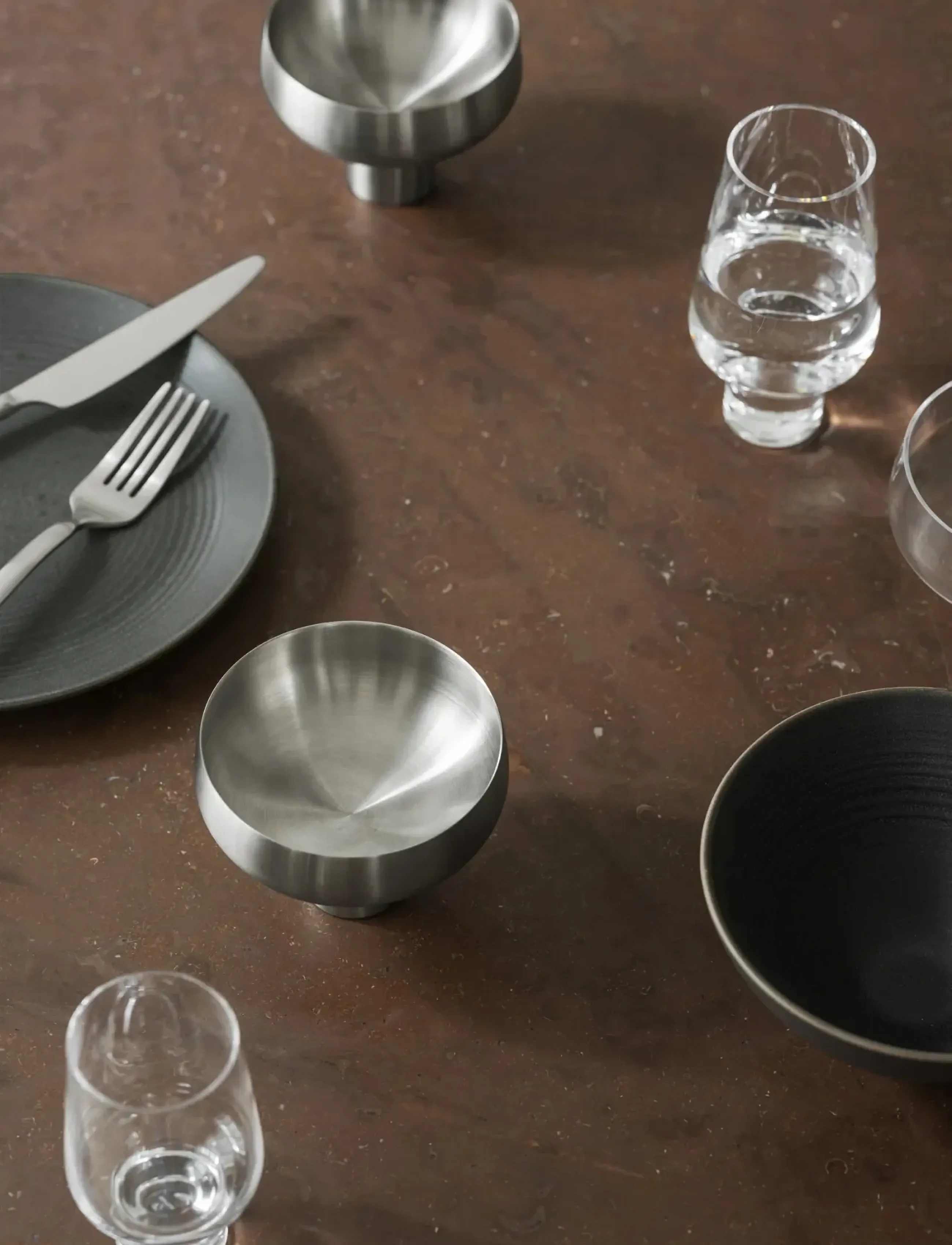 Blomus - Stainless Steel Champagne Coupe Set of 2 - 0,09  L - KOYOI STEEL - - verres à cocktail & à martini - edelstahl matt - 4