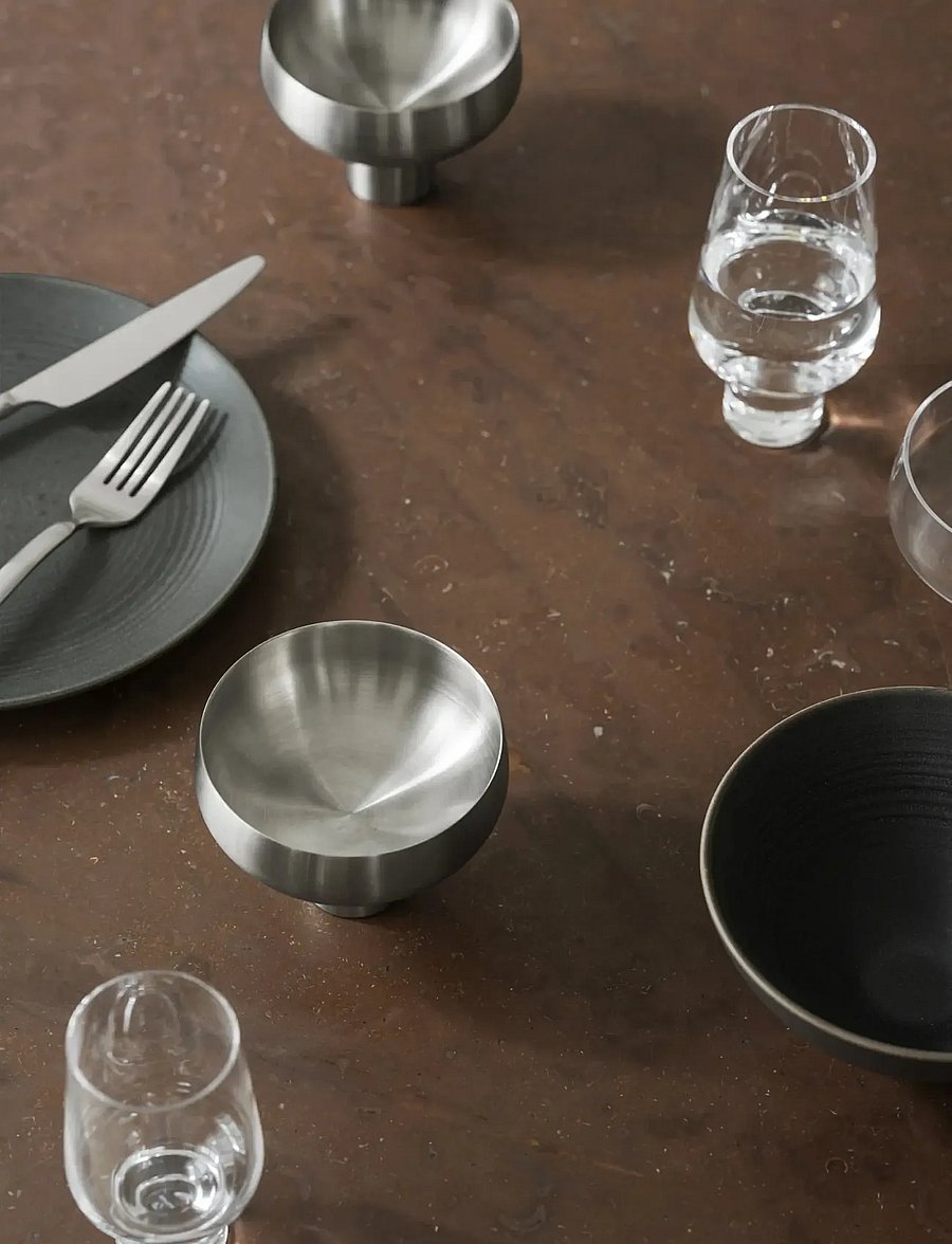 Blomus - Stainless Steel Champagne Coupe Set of 2 - 0,09 L - KOYOI STEEL - - cocktail & longdrinkgläser - edelstahl matt - 4