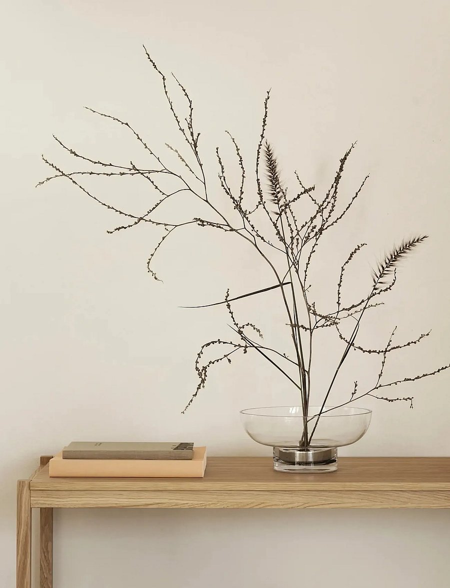 Blomus - Vase - 10 cm, Ø 23 cm - MIYABI - Clear - vaasid - clear - 0