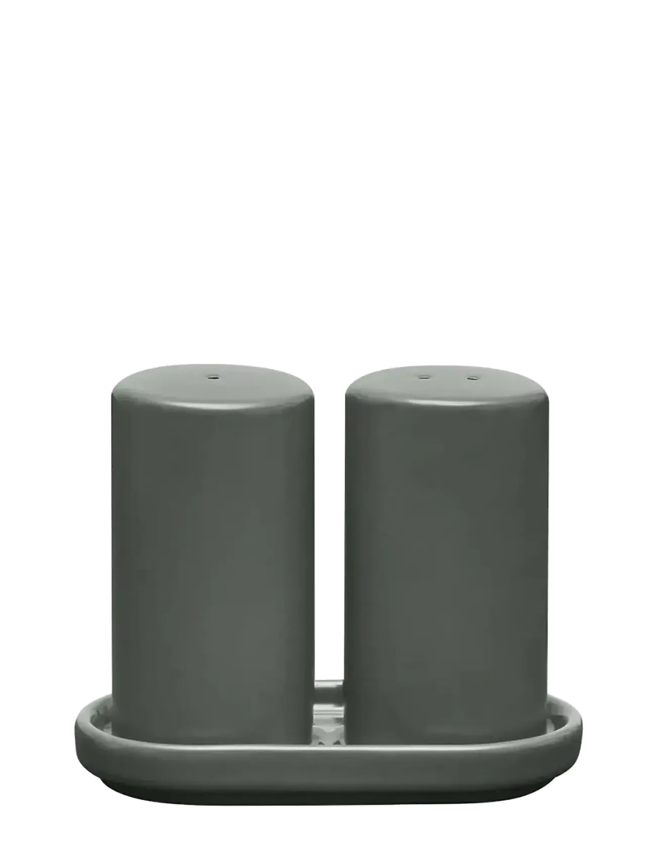 Blomus Salt & Pepper Shaker Ø 4,5 Cm Pilar Agave Green, L 11.2 cm, Grinders, Grün - Shakers, Homeware
