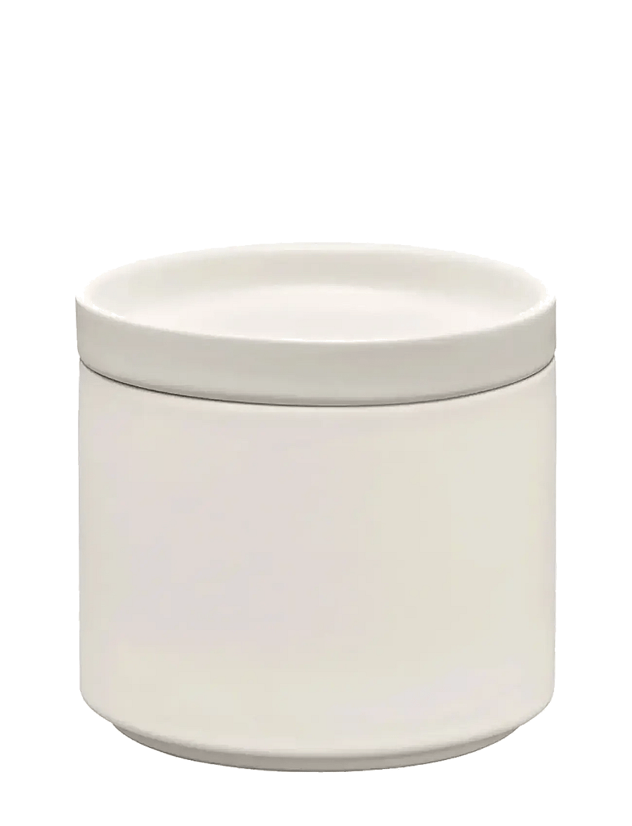 Blomus - Storage Box S - 9 cm, Ø 10 cm - PILAR - Moonbeam - aufbewahrungsboxen - moonbeam - 1