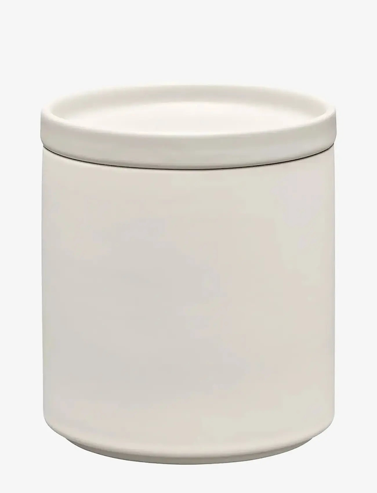 Blomus - Storage Box M - 13,5 cm, Ø 12 cm - PILAR - Moonbeam - opbevaringskasser & krukke - moonbeam - 1