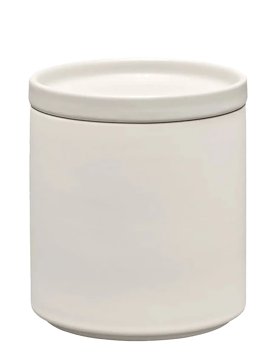 Blomus - Storage Box M - 13,5 cm, Ø 12 cm - PILAR - Moonbeam - minikarbid - moonbeam - 1