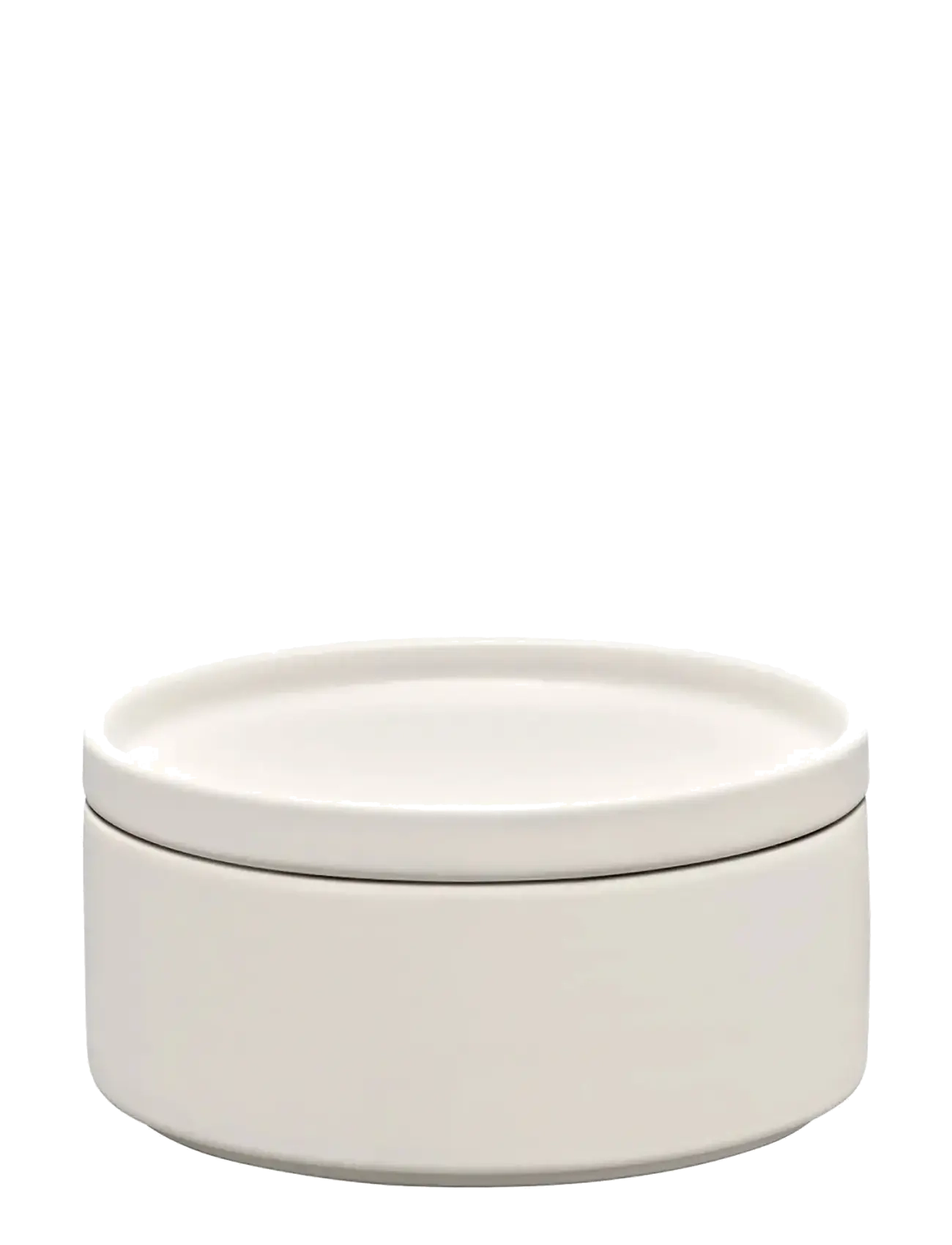 Blomus Storage Box L - 7,5 cm, Ø 15,5 cm - PILAR - Moonbeam - Boozt Days - MOONBEAM / cream