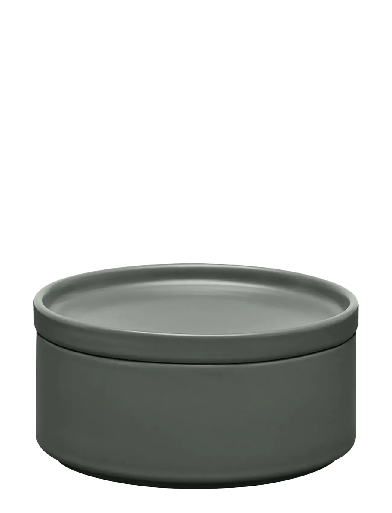 Blomus Storage Box L 7,5 Cm, Ø 15,5 Cm Pilar Agave Green, 15.5 cm, Kitchen Storage, Grün - Boxes & Containers, Homeware