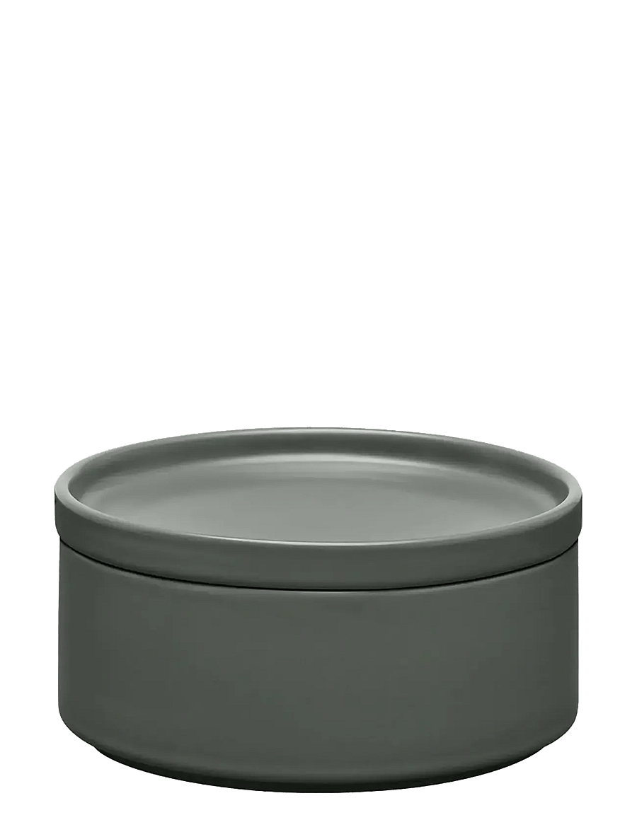Blomus - Storage Box L - 7,5 cm, Ø 15,5 cm - PILAR - Agave Green - lebensmittellagerung - agave green - 0