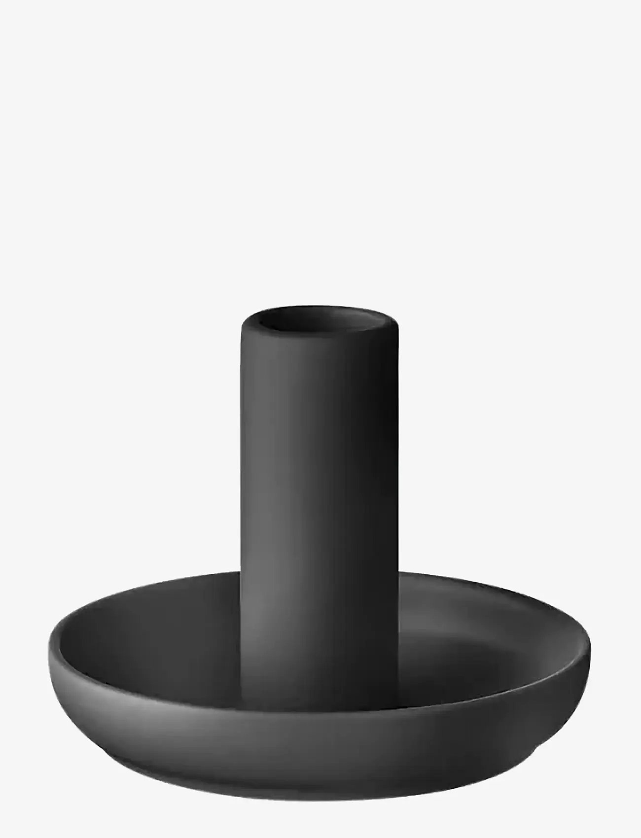 Blomus - Candle Holder - Ø 11 cm - VELA - Black - lysestager - black - 1
