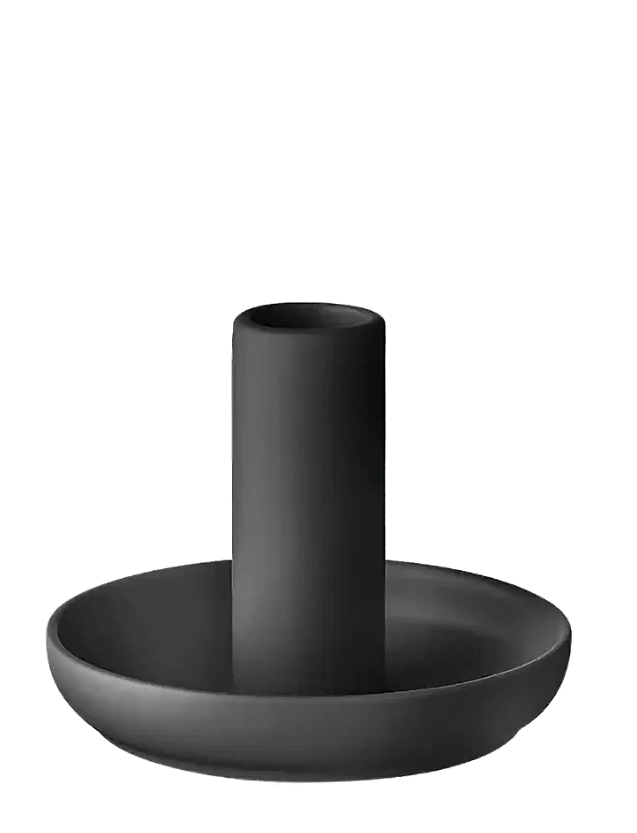 Blomus - Candle Holder - Ø 11 cm - VELA - Black - kerzenständer - black - 1